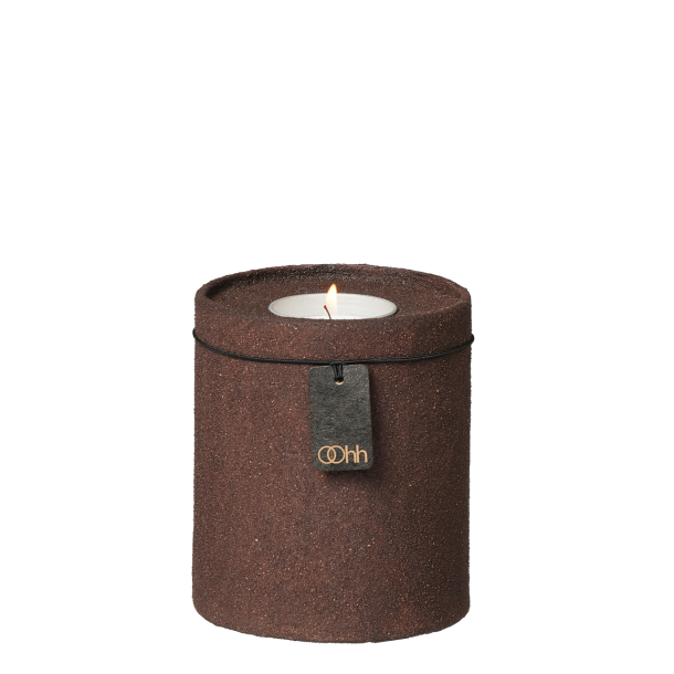 Dune tealight holder (high), fudge
