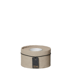 Dune tealight holder, Light Brown