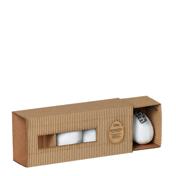 Gaveske m/4 pulp pskeg, hvid