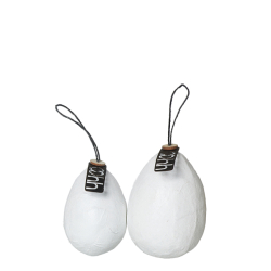 Gaveske m/4 pulp pskeg, white