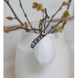 Gaveske m/4 pulp pskeg, white