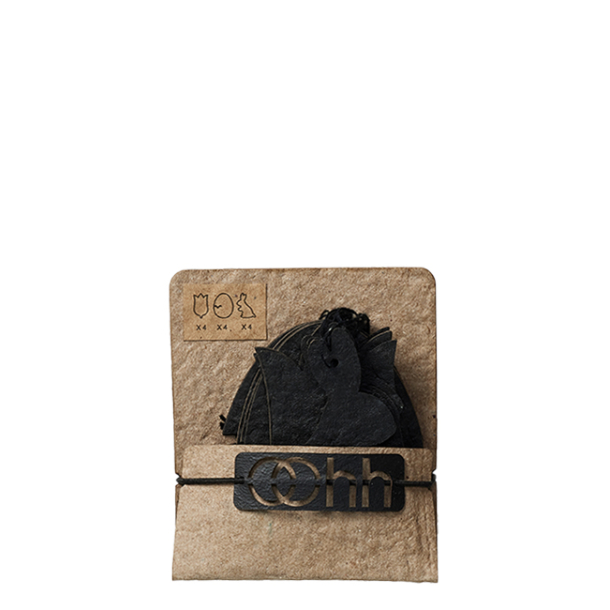 Kuvert m/12 pulp pskeornamenter, Black