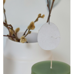 Kuvert m/12 pulp pskeornamenter, White