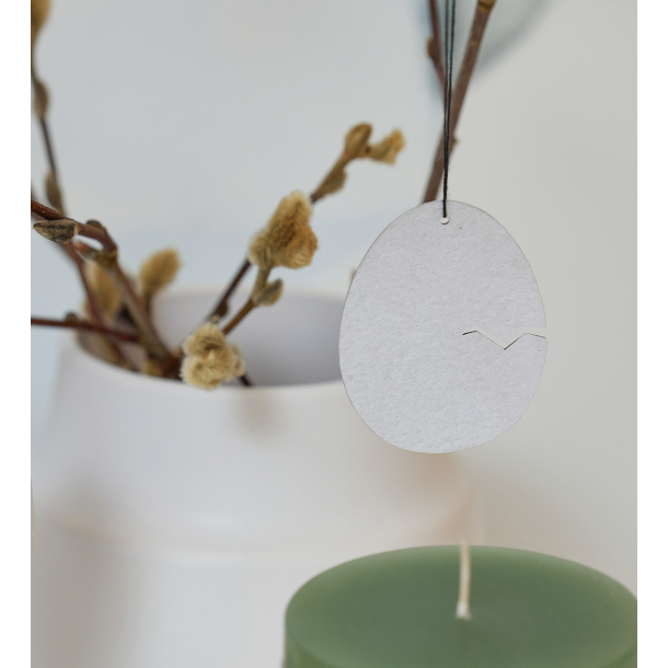 Kuvert m/12 pulp pskeornamenter, White