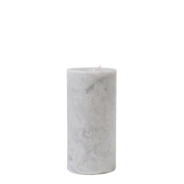Earth Candle, Light Grey, min. 4