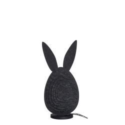 S/20 standing Easter Bunnies, Black