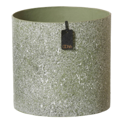 Granite hndmalet potte, Green