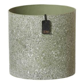 Granite hndmalet potte, Green