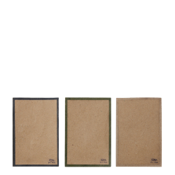 Lyknskningskort Blomst design - refill