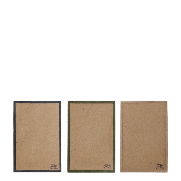 Lyknskningskort Blomst design - refill