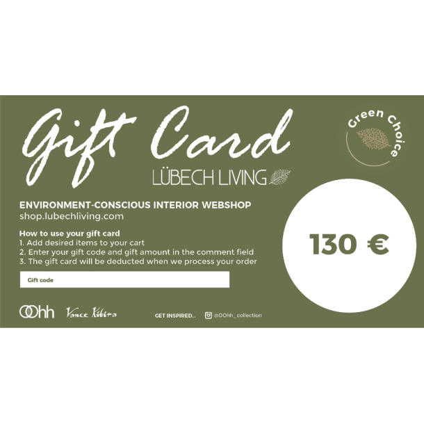 Gift card 130 &#128;