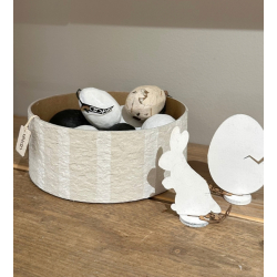 Hampton tray. White/Beige