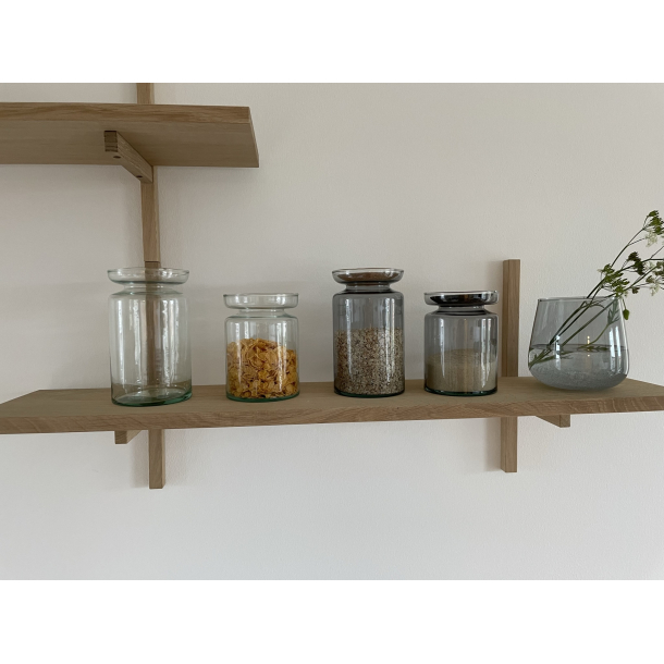 Valencia Duo, vase &amp; lysestage, Mauve Taupe