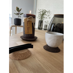 Kork lg / bakke, dark