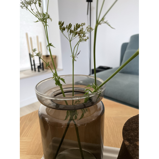 Valencia Duo, vase &amp; lysestage, Caffe