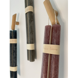 Timber&reg; taper candles, set of 2 (hanging), Rose Taupe