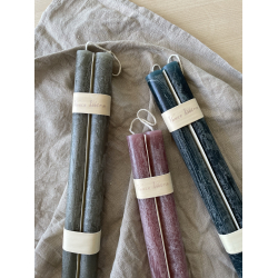 Timber&reg; taper candles, set of 2 (hanging), Rose Taupe