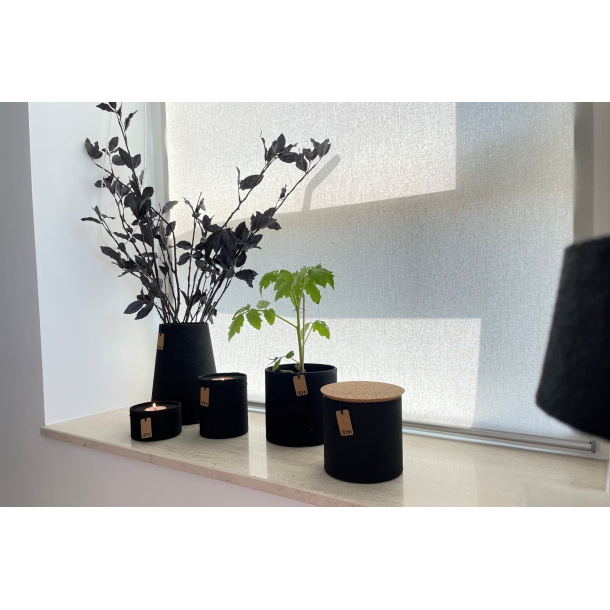 Dune tealight holder, Light Brown