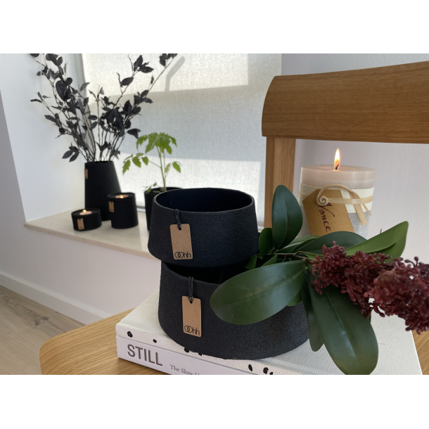 Dune bakke st m/sand finish, Black