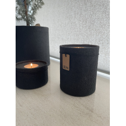 Dunes vase m/sand finish, Light Brown