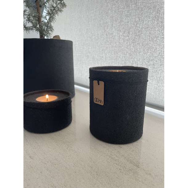 Dunes vase m/sand finish, Light Brown