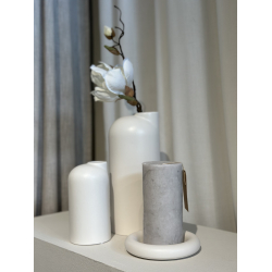  Ania candle holder/tray, White Sandy