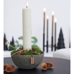 XL Calendar Candle, Burnt Olive
