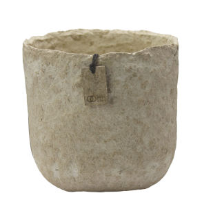 Clay Squared pot, Sand