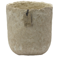 Clay Squared pot, Sand