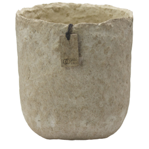 Clay Squared pot, Sand