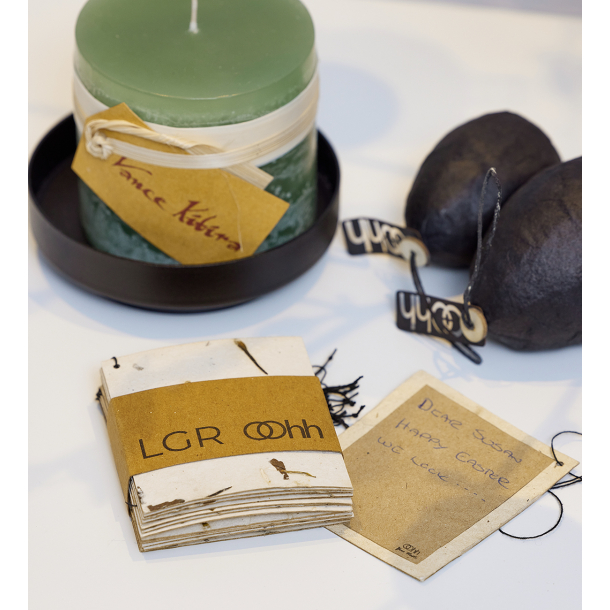 Vienna Pillar candle holder &amp; Tray. Black