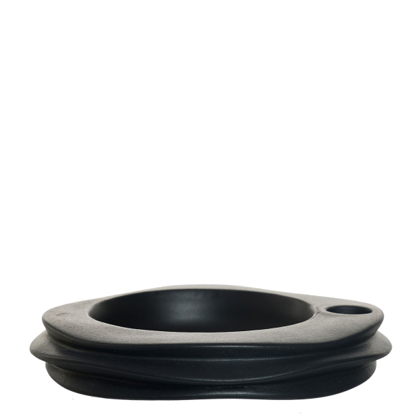  Lily candle holder/deco tray, Black