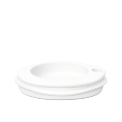  Lily lysestage/deko bakke, White