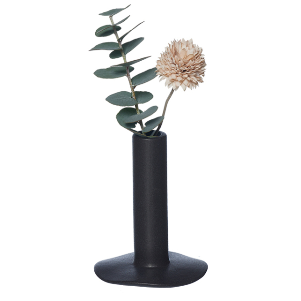 Lily vase, Black