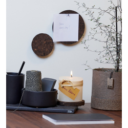 Wood'z Edge pot, Taupe