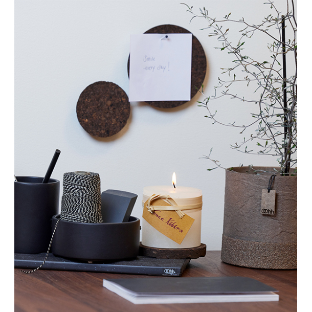 Wood'z Edge pot, Taupe