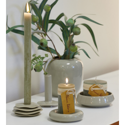 Ania keramik bakke glossy finish, Sand