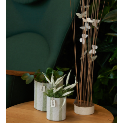 Butterfly decoration, Off White/Off White