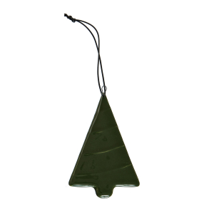 S/4 OOhhx xmas trees, Glossy H. Green