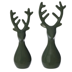 s/2 OOhh Deer, glossy Hunting Green