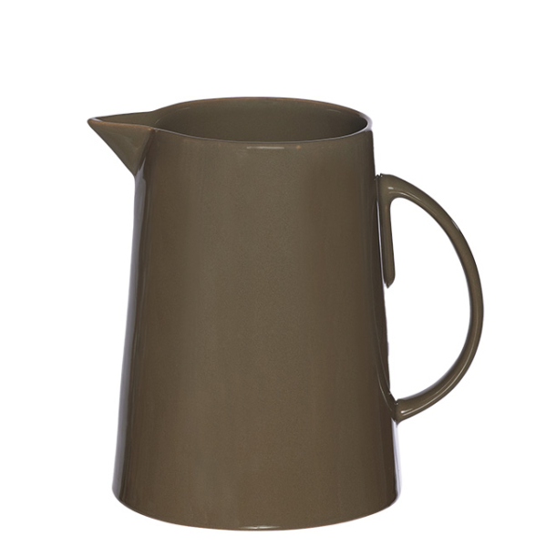 OOhh Jug, Glossy Taupe