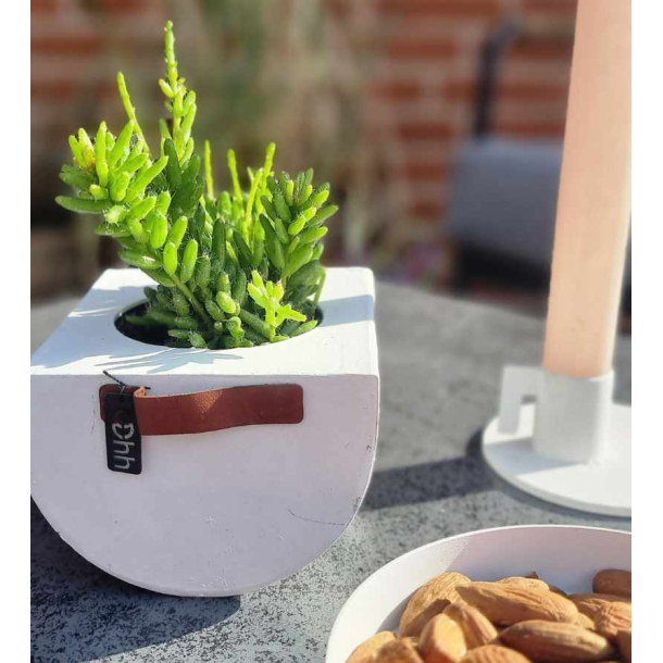 Kyoto arch mini potte, Hvid