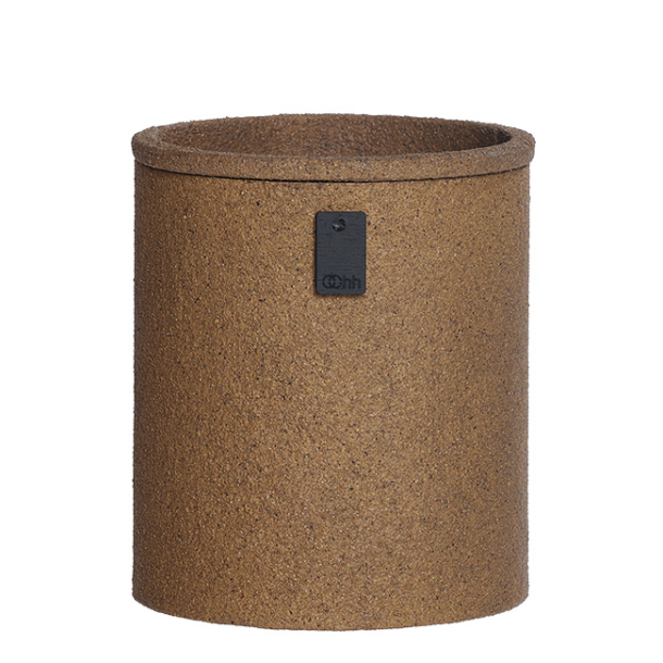 Outdoor Duo Pot, Light Wood