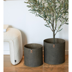 S/2 WOODz XL Totes, Caffe