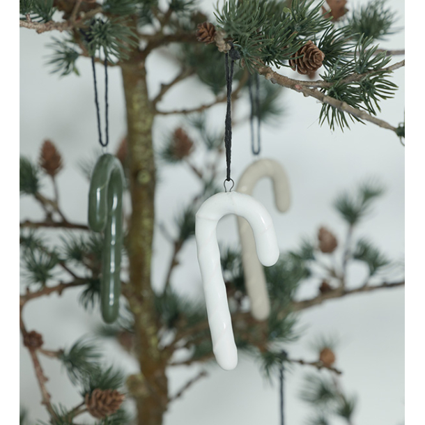 s/4 OOhh candy canes, glossy white 