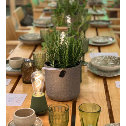 Udendrs potte All Nature, taupe