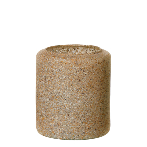 Palma granite vase, Creme