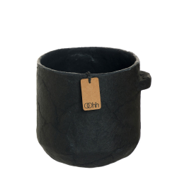 Pulp Knob Pot, Black