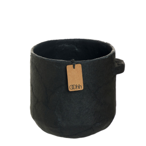 Pulp Knob Pot, Black