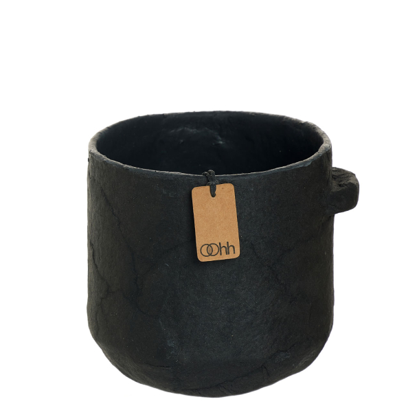 Pulp Knob Pot, Black